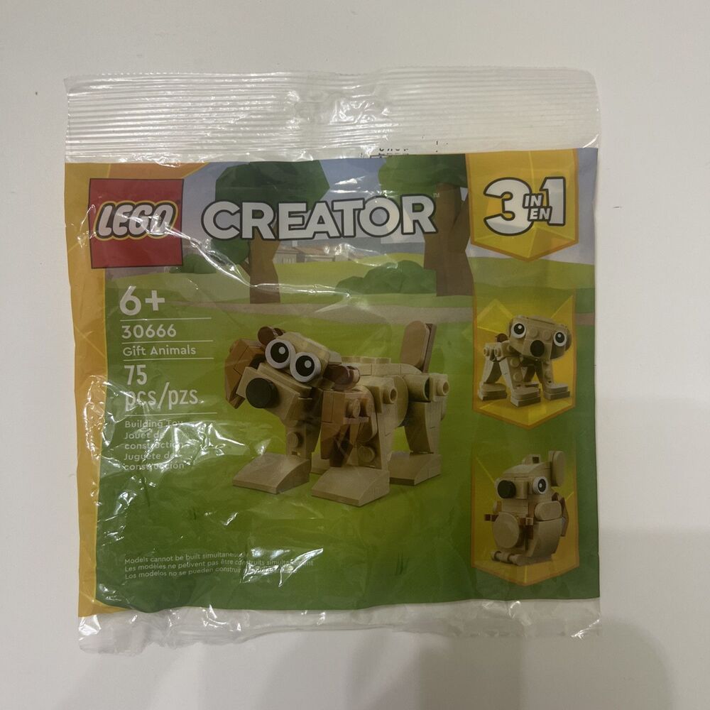 LEGO Creator 30666 - 3 in 1 Animals Dog Bear Squirrel